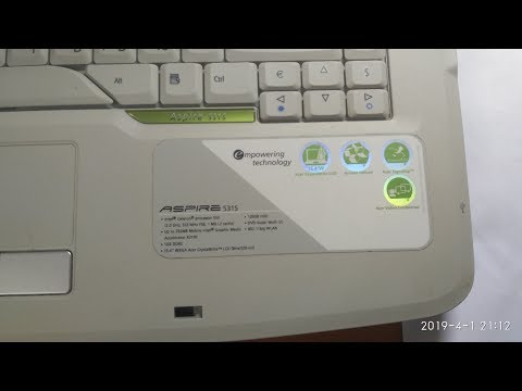 Видео: acer aspire 5315 апгрейд