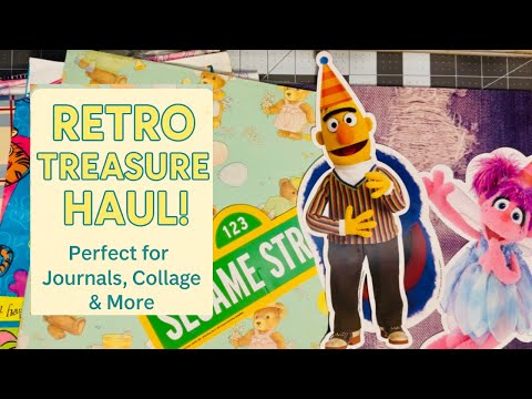 Видео: Ретро-цены из секонд-хенда! | Коллективный сбор для создателей дневников и мастеров