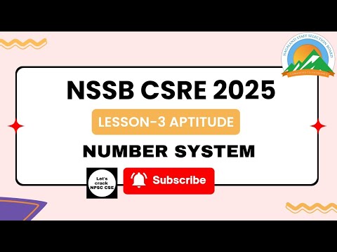 Видео: NSSB CSRE 2025 | Система исчисления | Урок 3