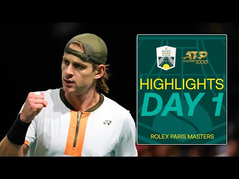 Видео: Лучшие моменты 1-го раунда | Rolex Paris Masters