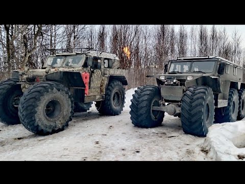 Видео: Хищник 3930Т - БОЛЬШОЙ ВЕЗДЕХОД, обзор.