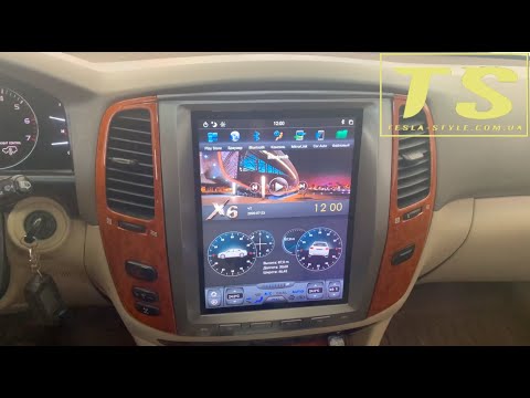 Видео: Обзор Tesla Style Toyota LC100/ Lexus LX470