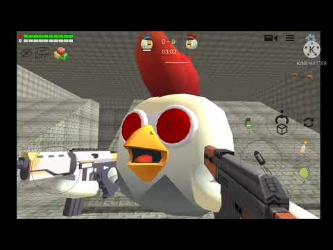 Видео: Ищем плачущую курицу 666 в чикен ган!