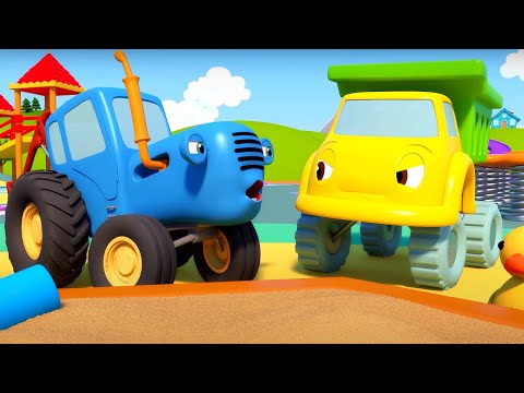 Видео: Синий трактор и его друзья машинки - Жадина и другие серии - Сборник - Мультики для детей