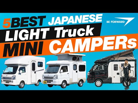 Видео: 🔥5 ЛУЧШИХ японских MINI-кемперов - Kei Truck| BE FORWARD Japanese Camper Series.