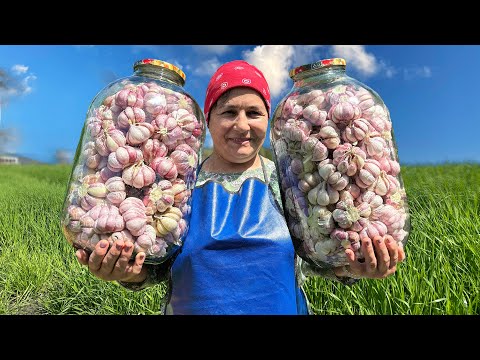 Видео: Рецепт Маринованного Чеснока: Укрепите Иммунитет с Помощью Бабушкиного Секретного Рецепта!