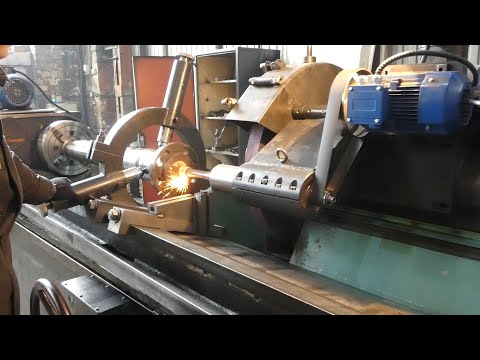 Видео: Шлифовка шпинделей