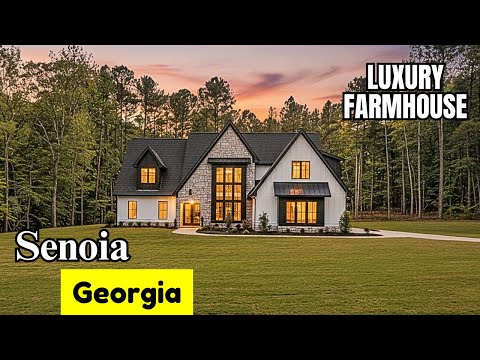 Видео: Посетите этот роскошный современный фермерский дом стоимостью 1,5 миллиона долларов на участке пл...