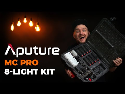 Видео: Aputure MC Pro 8-Light Kit | On Set | Чи варто переплачувати?