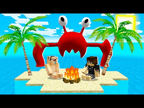 Видео: НУБ ПРО И ДЕВУШКА ВЫЖИВАЮТ НА ОСТРОВЕ В ОКЕАНЕ КРАБЗИЛЛОЙ GARTEN OF BANBAN 3 В МАЙНКРАФТ