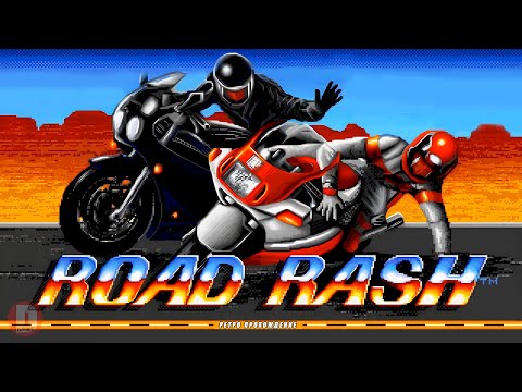 Видео: Road Rash - ретро прохождение игры на SEGA | Роад Раш Сега