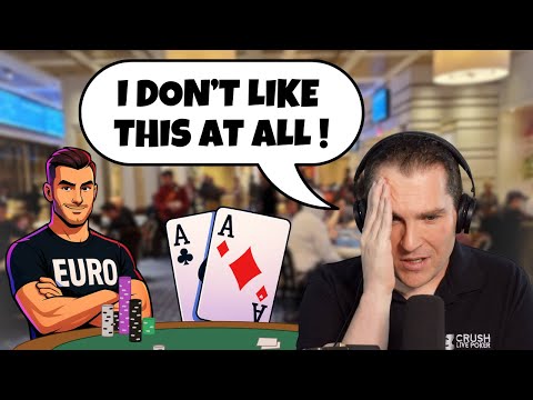 Видео: Vegas Euro Battle! Смогут ли Pocket Aces выстоять?