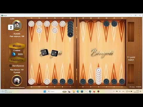 Видео: Нарды, тавла на деньги.Заключительный.