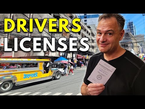Видео: Международное водительское удостоверение — водительские права на Филиппинах