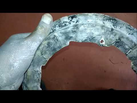 Видео: восстановление защитного кожуха тормозных дисков