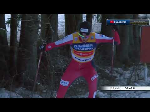 Видео: Лыжное Двоеборье. Смешанный командный Гундерсен. HS 106/2x5 + 2x2.5км. Часть 2 (Обзор 07.01.2022)