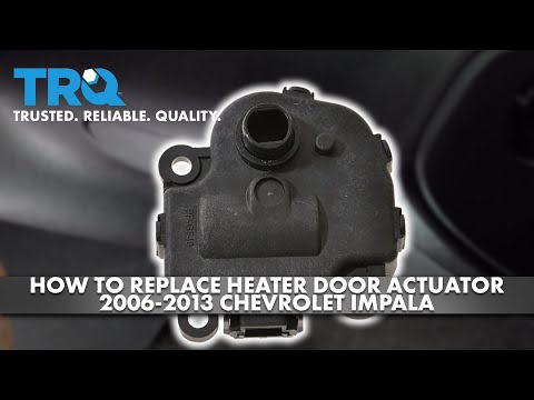 Видео: Как заменить привод заслонки отопителя на Chevrolet Impala 2006-2013