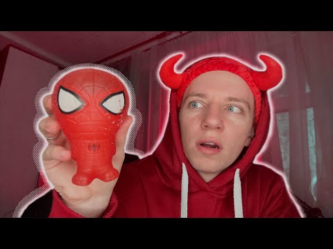 Видео: АСМР КРАСНЫЕ ТРИГГЕРЫ 😈❤️ RED TRIGGERS ❤️😈