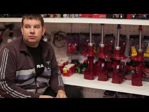 Видео: Передние стойки "DEMFI" с занижением