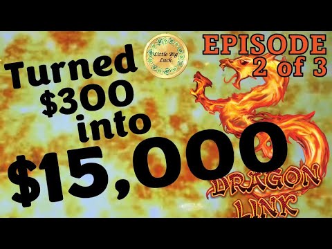 Видео: 🍀 ЭПИЗОД 2 ИЗ 3: ПРЕВРАТИЛ 300 ДОЛЛАРОВ В 15 000 ДОЛЛАРОВ НА СЛОТЕ DRAGON LINK В HARD ROCK TAMPA!...