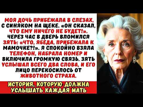 Видео: Зять ударил мою дочь и заорал «Жалуйся кому хочешь!». Но замолчал, когда я…