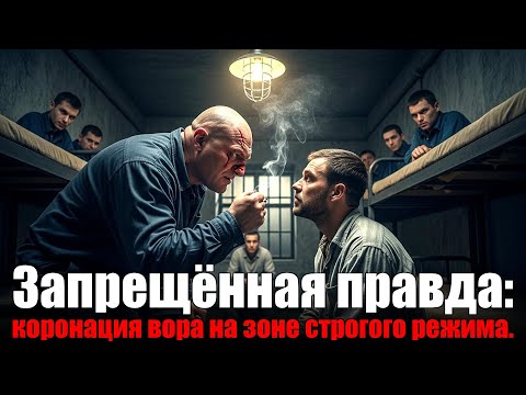 Видео: Запрещённая правда: коронация вора на зоне строгого режима.