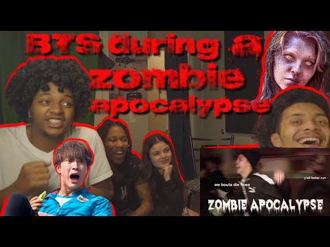 Видео: BTS во время зомби-апокалипсиса / РЕАКЦИЯ!