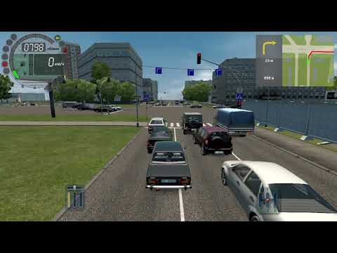 Видео: учусь играть на геймпаде в City Car Drvivng