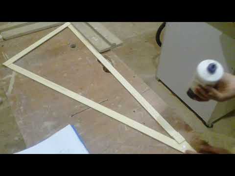 Видео: Как сделать шаблоны забежных ступеней? Просто и быстро из отходов.