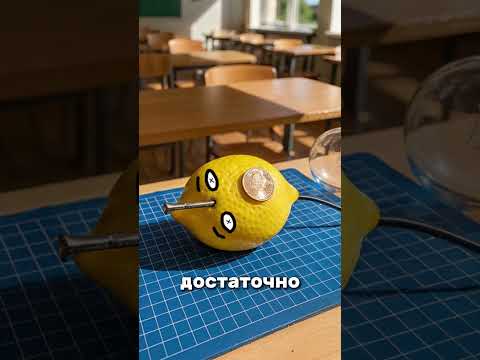Видео: Как получить электричество из лимона