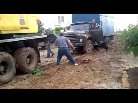 Видео: спасение зила