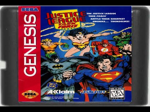 Видео: Sega Mega Drive 2 Justice League Task Force Полное прохождение