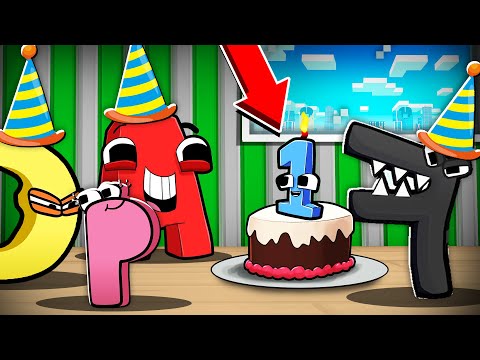 Видео: ДЕНЬ РОЖДЕНИЯ АЛФАВИТ ЛОРА В МАЙНКРАФТ 100% ТРОЛЛИНГ МУЛЬТИК ALPHABET LORE