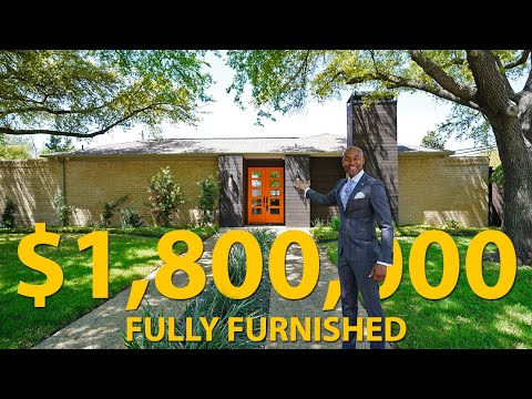 Видео: ВНУТРИ РОСКОШНОГО СОВРЕМЕННОГО ДОМА СРЕДНЕГО СТОИМОСТИ 1 800 000 ДОЛЛАРОВ, РАСПОЛОЖЕННОГО В ДАЛЛА...