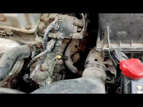 Видео: Mitsubishi Space Star не набирает  обороты, высокий холостой ход .