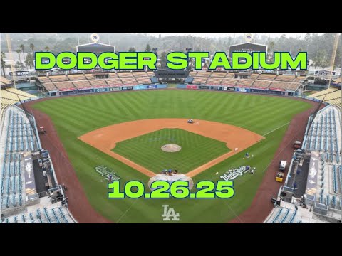 Видео: Обновление стадиона «Доджер» – Мировая серия (26.10.25)