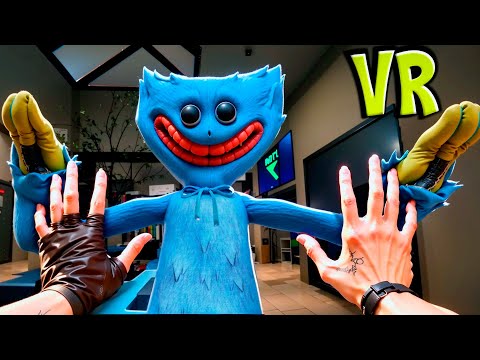 Видео: VR ПРОВЕЛИ НОЧЬ В ТОРГОВОМ ЦЕНТРЕ С ХАГГИ ВАГГИ В БОНЕЛАБ MOD COOP BONELAB