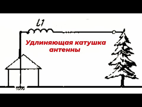 Видео: Удлиняющая катушка антенны.