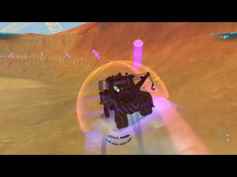 Видео: Тачки 2 (PC Steam) - Выживание - Тяжелая Сложность - Ракеты - Заезд "Каньон"