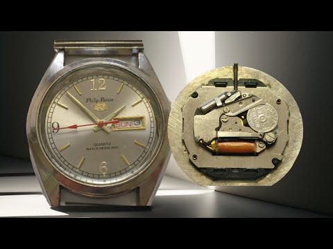 Видео: Ремонт Miyota 2035 quatrz Philip Persio Получится или НЕТ?