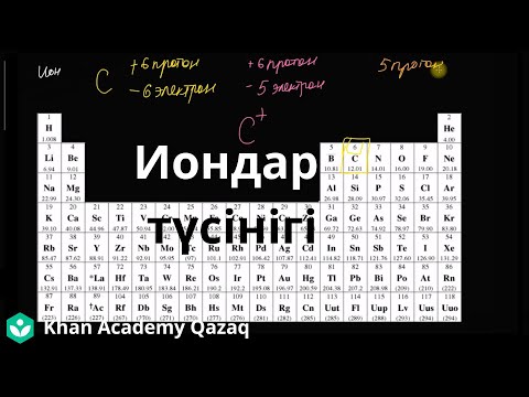 Видео: Иондар түсінігі | Химия | Қазақ Хан Академиясы