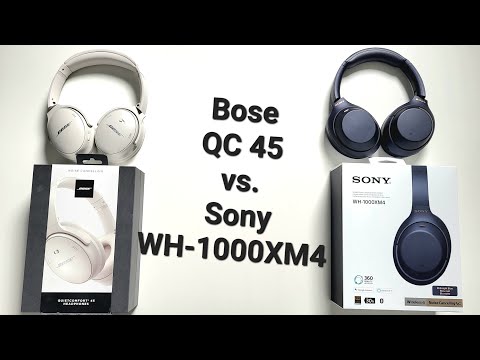 Видео: СРАВНЕНИЕ Bose QC 45 и Sony WH-1000XM4
