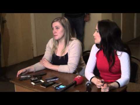 Видео: Наталия Орейро в Саратове (танец с фанатами, пресс-конференция) 16.12.14.