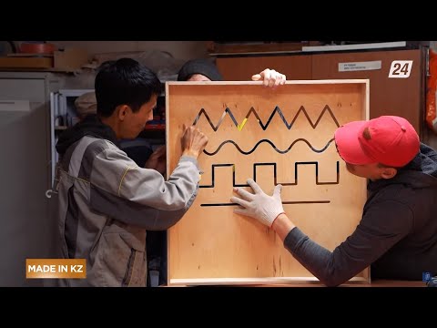 Видео: Балаларға арналған монтессори жиһаздарының өндірісі | Made in KZ