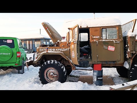 Видео: Оживляем ЗИЛ-131.Что стало с армейской легендой после простоя в огороде??