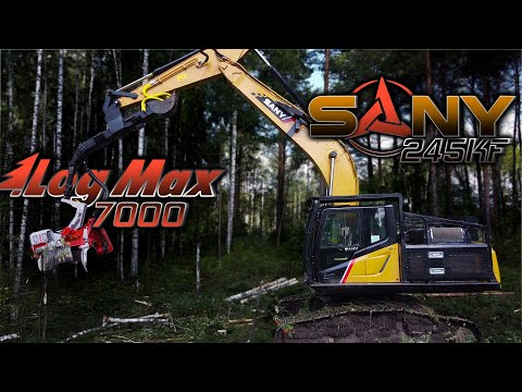 Видео: Инструктаж операторов. SANY 245KF| LogMax 7000C #лесозаготовка #харвестер #sany #logging