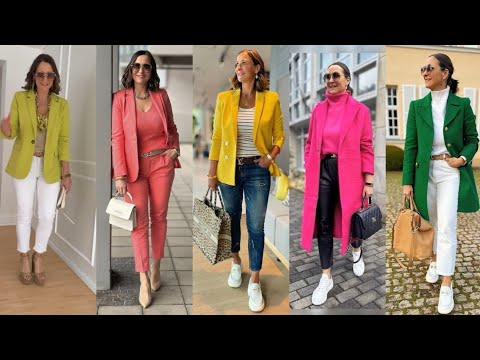 Видео: Естественные женщины старше 50, 60, 70 лет / идеи нарядов / трендовые наряды 2025 года