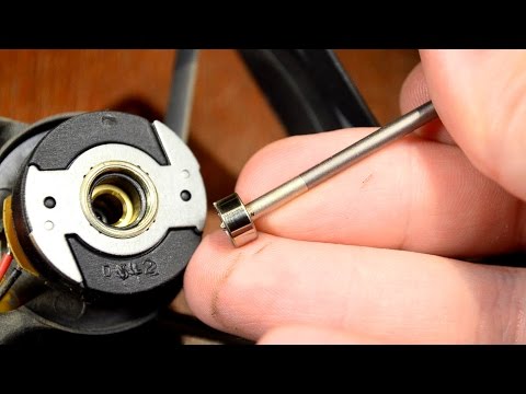 Видео: Ремонт вентиляторов с подшипниками качения (ball bearing)