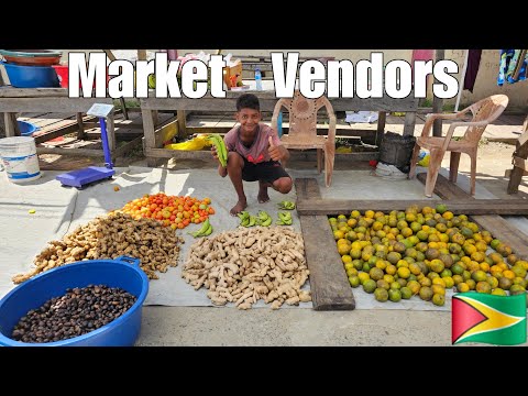 Видео: Стенд Jaikissoon Рынок Порт-Муран | Торговцы на рынке Гайаны (2025 г.)