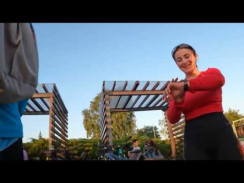 Видео: Прокатились на великах с новичками группы